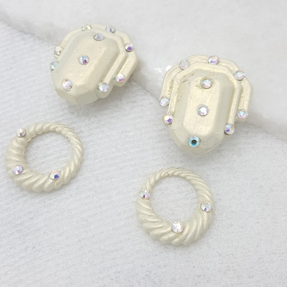 ✅ Jeff Lieb Interchangeable Earrings - Picture 2 of 7